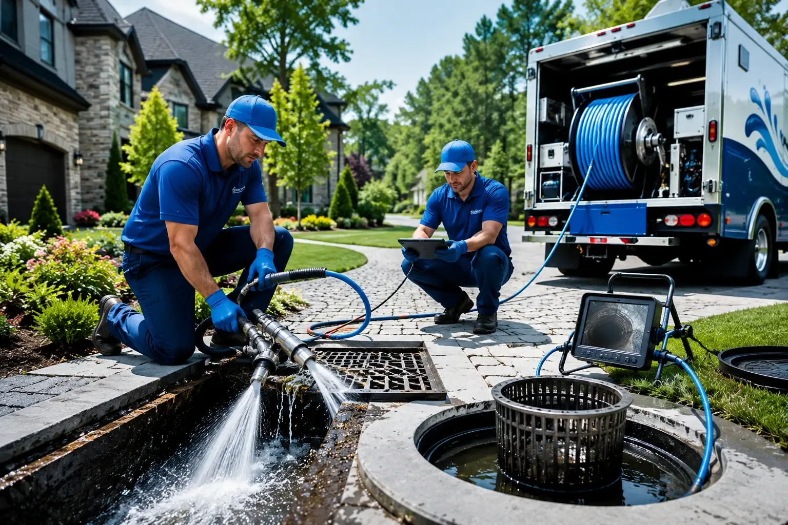 Local outdoor drain cleaning professionals in Burnham, ME